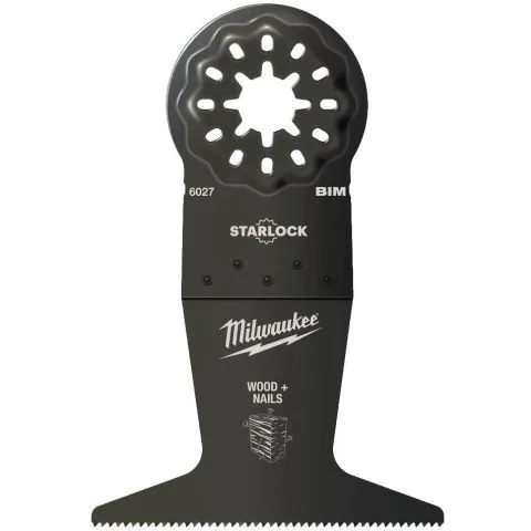 SL BIM WM65X42 Milwaukee Instickssågblad 65 x 42 mm, Starlock risnedsättning